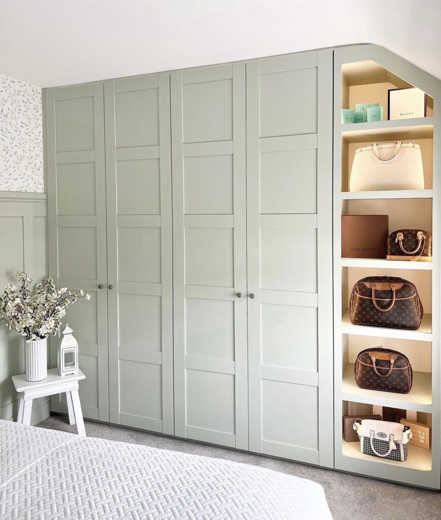 Bespoke loft wardrobes