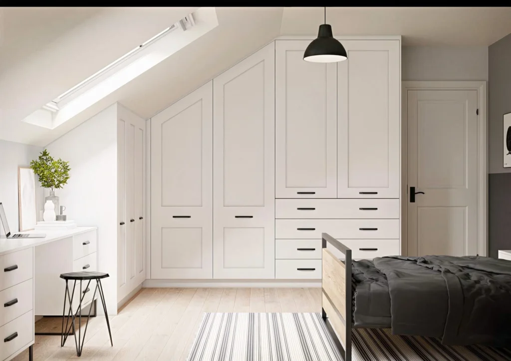 fitted loft wardrobes in London