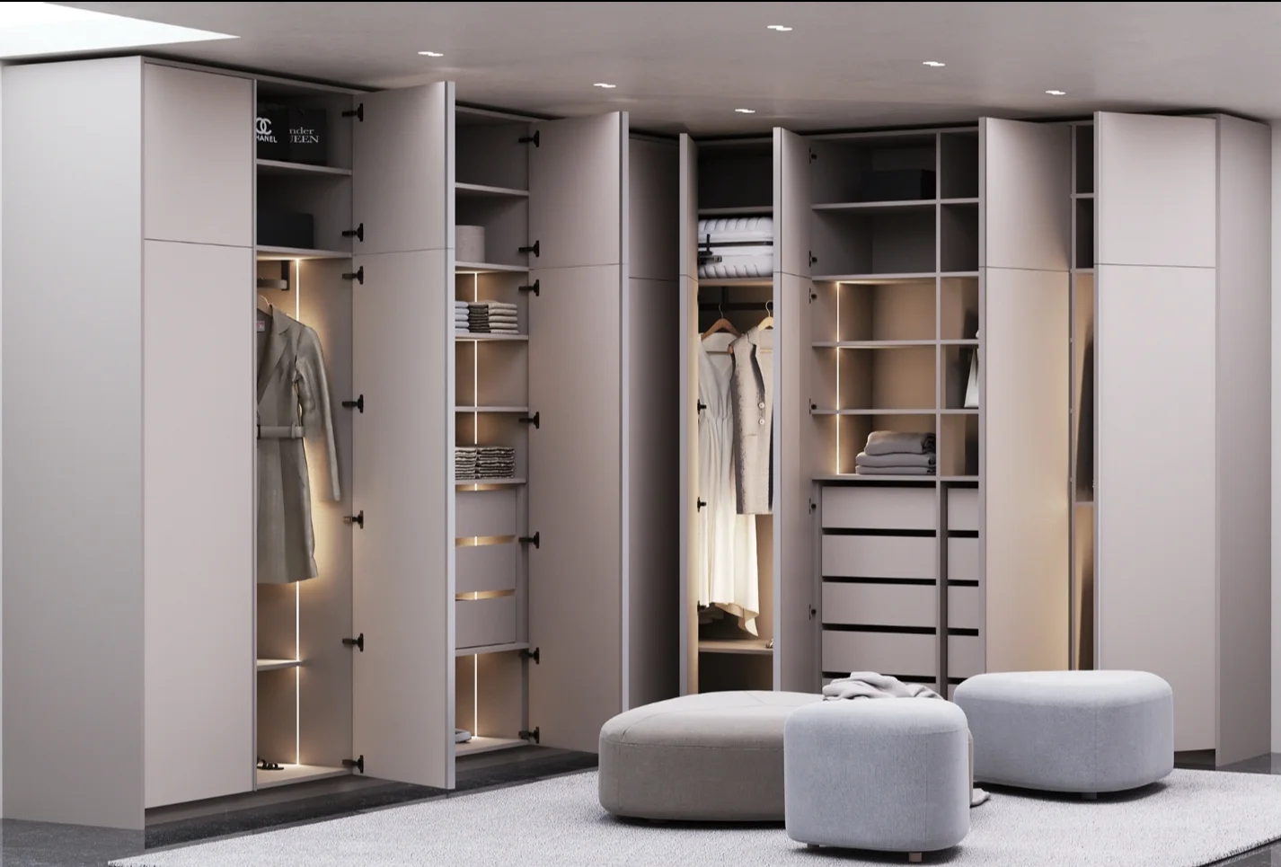 Fitted wardrobe in london