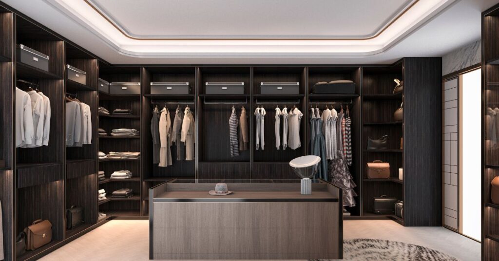 walk in wardrobe in London