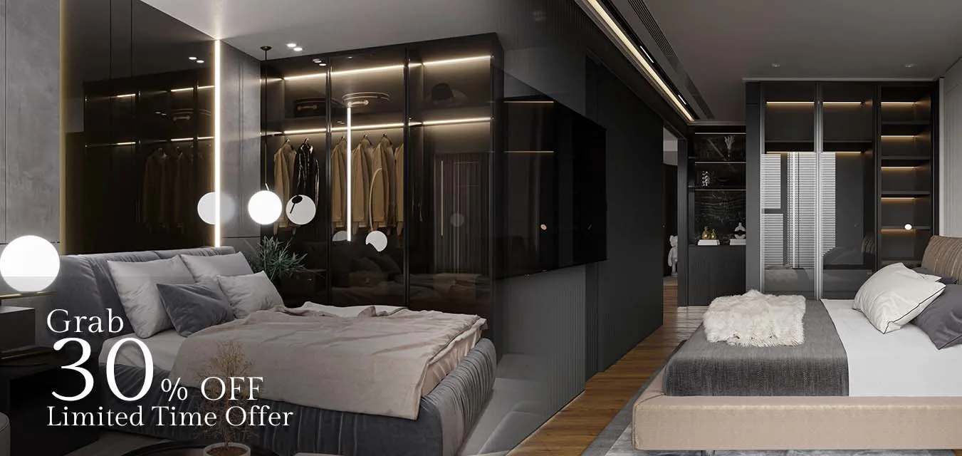 Shaker Style Fitted Wardrobes | Built-in Shaker Wardrobes