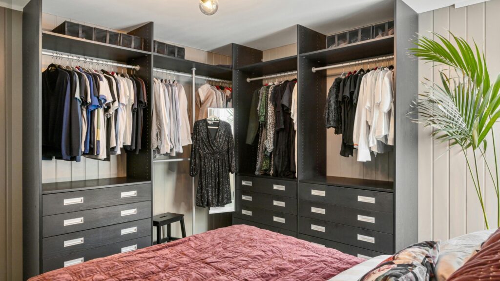 Craft Wardrobe shaker wardrobe installation in London