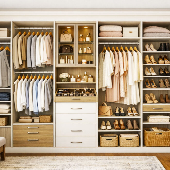 Most Common Wardrobe Layouts