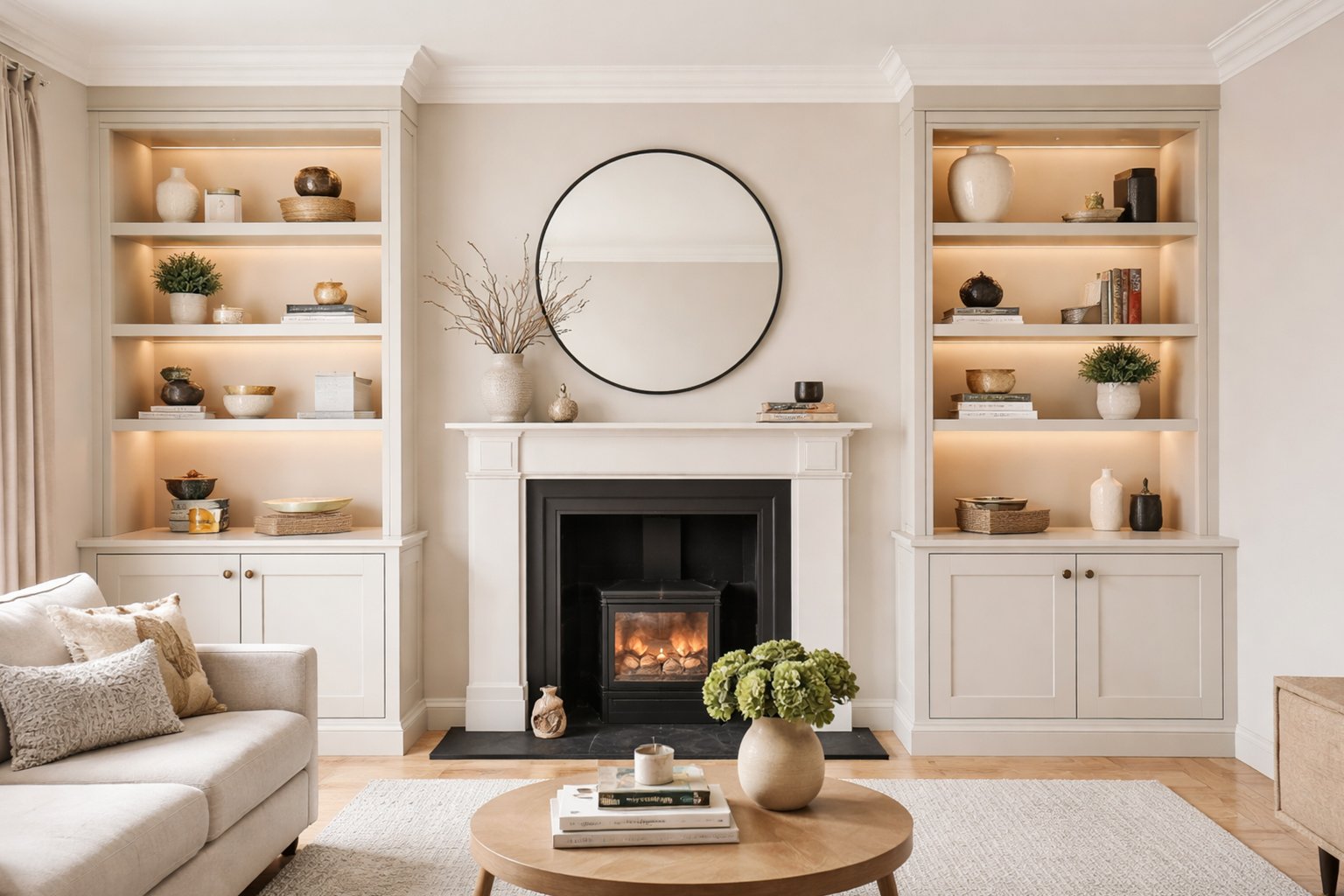 Alcove Built-In Cupboards: Smart Way to Maximise Dead Space