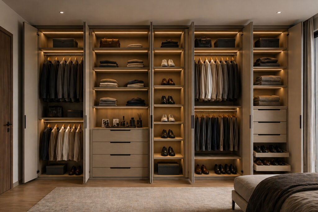 Custom Fitted Wardrobe Design Ideas for Maximum Storage Efficiency