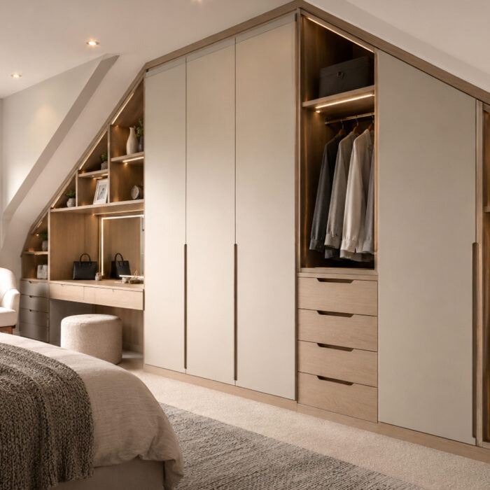 loft conversion fitted wardrobes