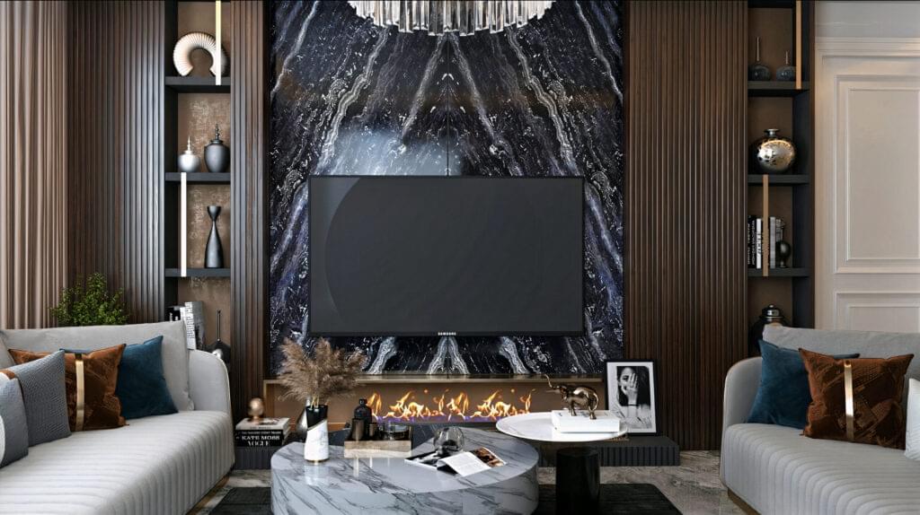bespoke media units in London