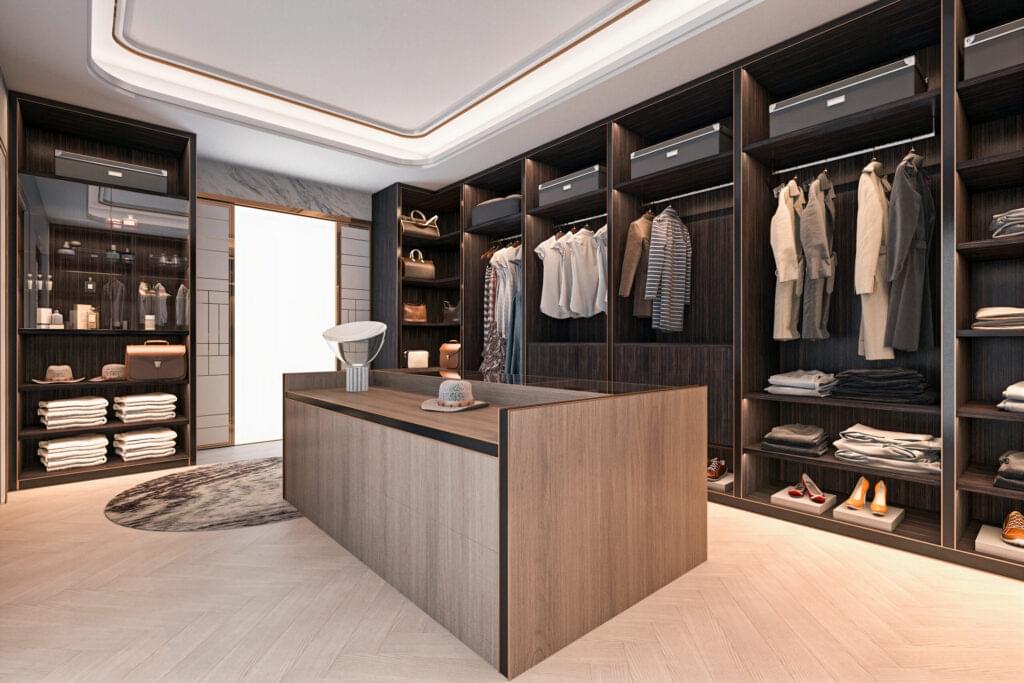 bespoke walk-in wardrobes in London