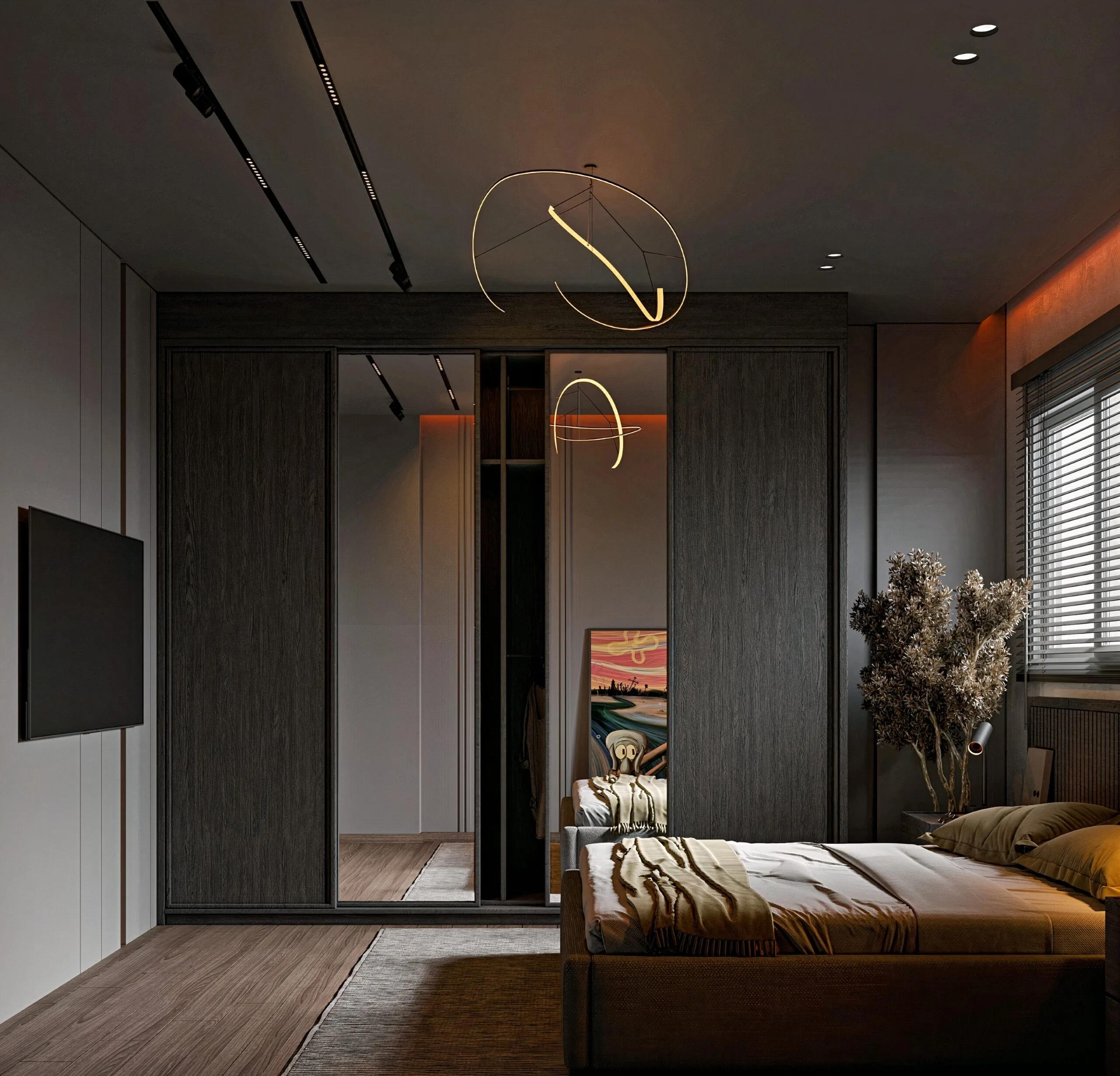 modern sliding wardrobe doors